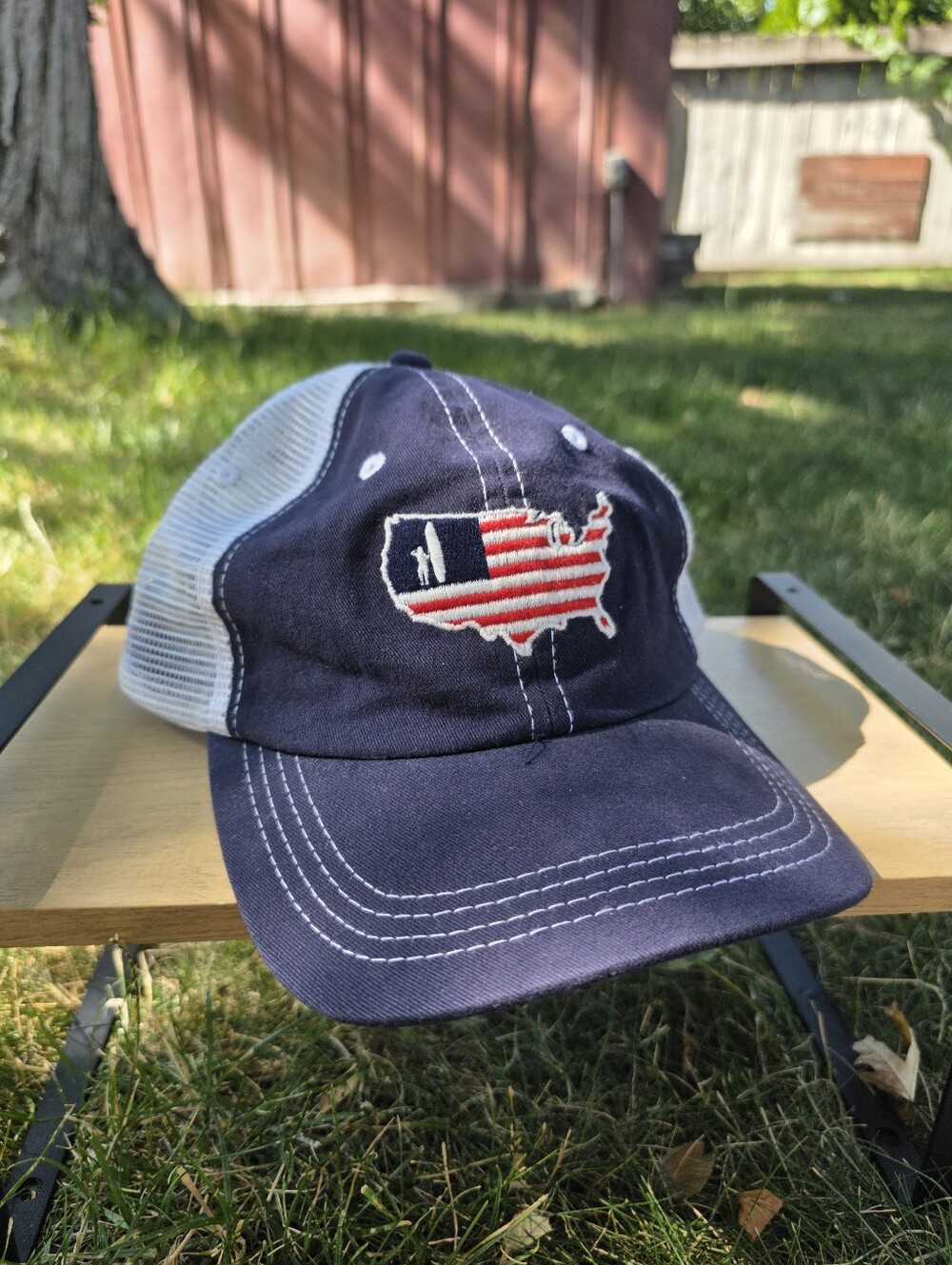 johnnie-O Flagler Surfer USA Map Trucker Hat